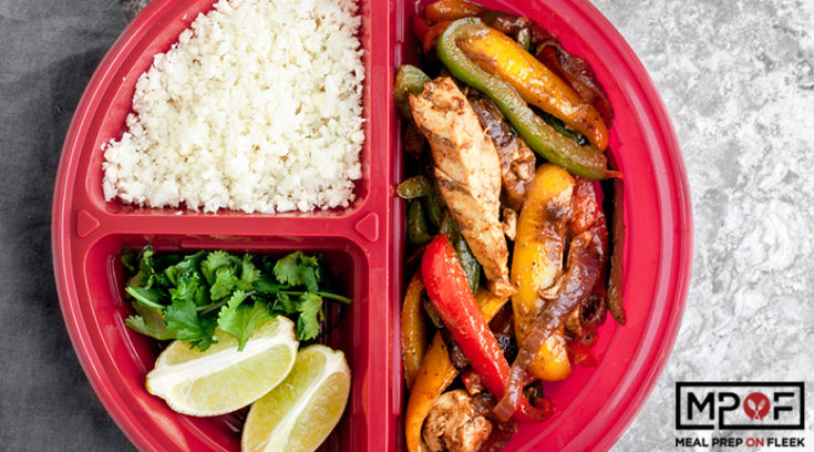 Chicken Fajita Veggie Meal Prep