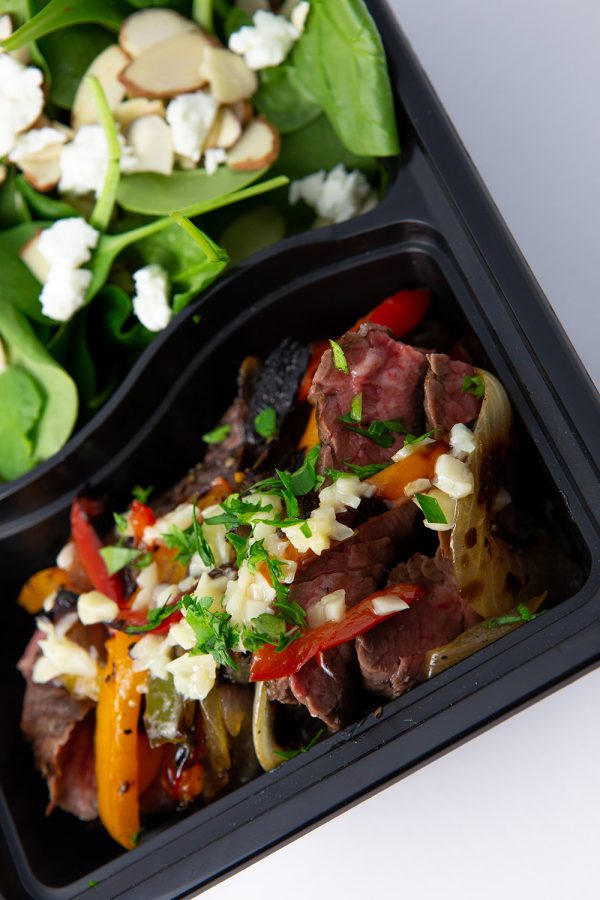 Skirt Steak and Arugula Salad