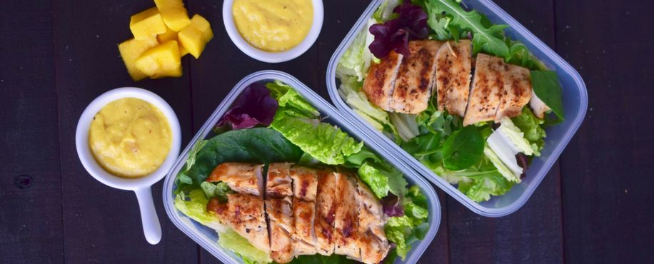 Grilled Chicken with Mango Vinaigrette