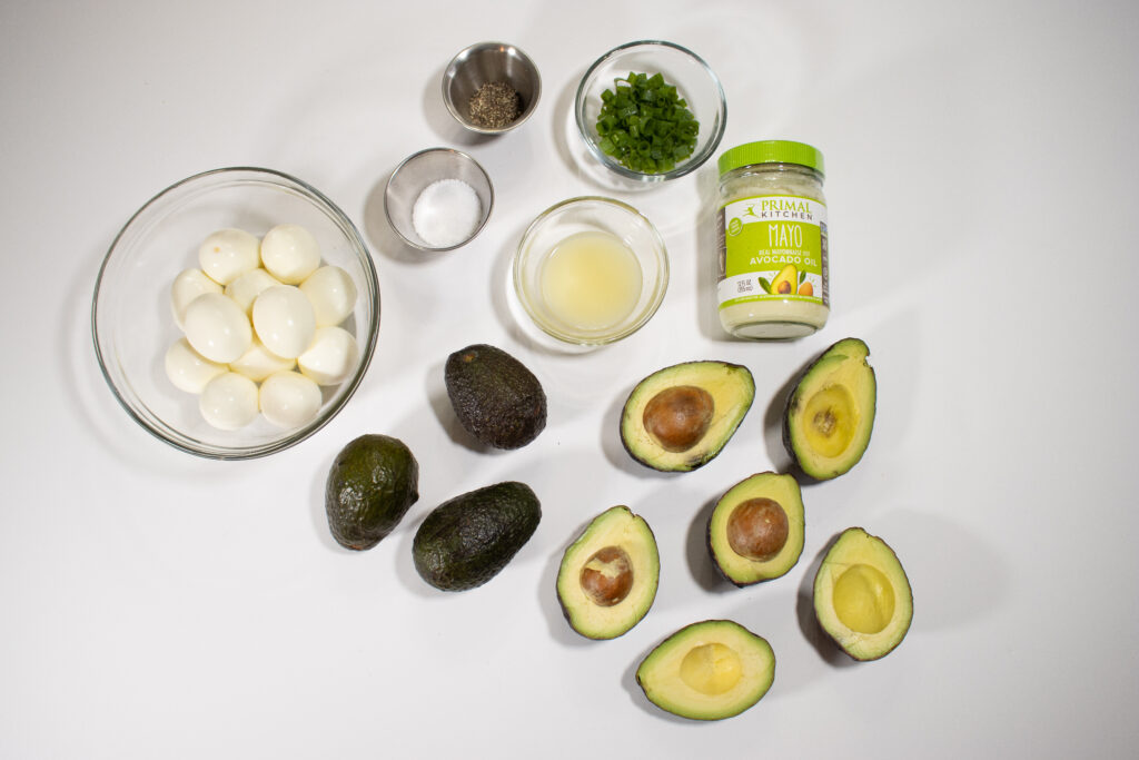 Avocado Egg Salad Meal Prep