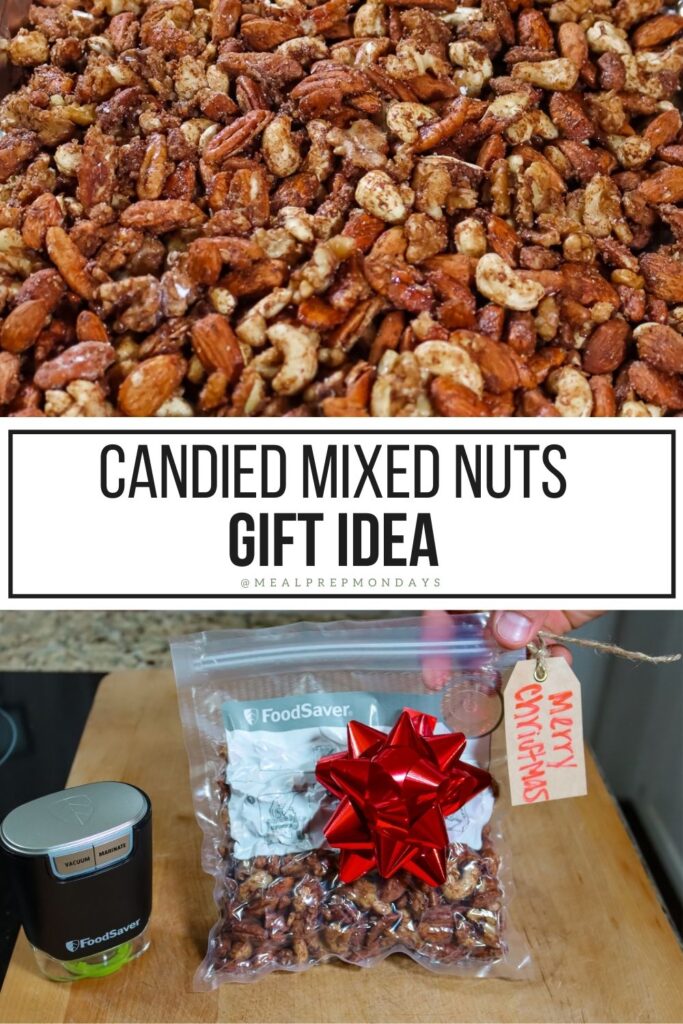 Candied Mixed Nuts Holiday Gift
