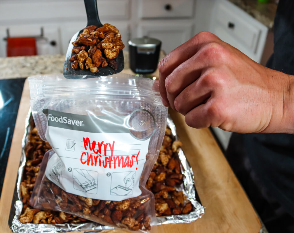 candied mixed nuts gift