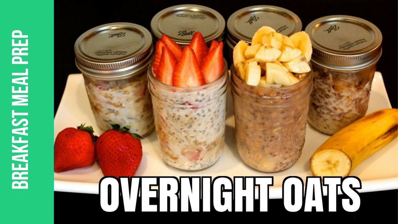 Overnight Oats Breakfast Meal Prep