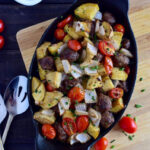 balsamic sausage vegetables