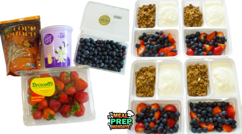 Parfait Breakfast Meal Prep - 5 Minute Breakfast - Savor + Savvy